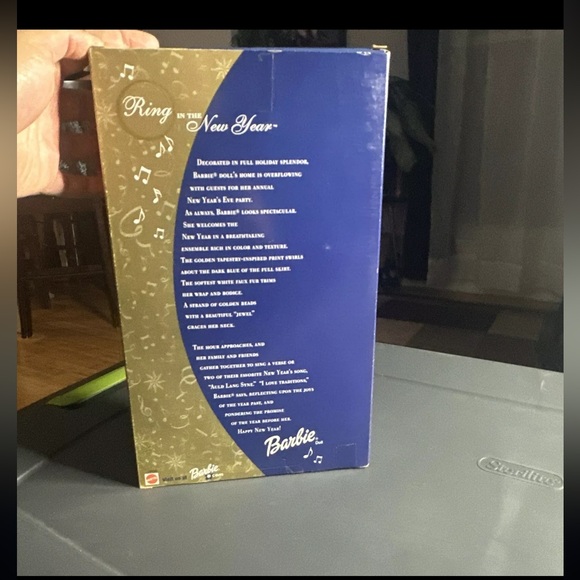 2001 MATTEL Ring In The New Year 12 In Barbie Doll Collection NEW in Box Blonde - Picture 5 of 7